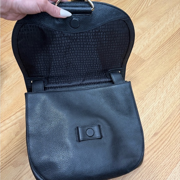 Kate Spade Black Shoulder Bag with Adjustable Strap